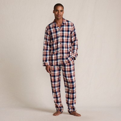 Lands' End Men's Flannel Pajama Set