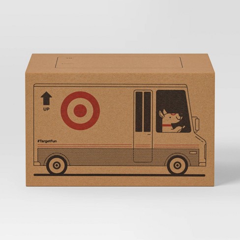 5"x4.75" Bullseye Delivery Truck Christmas Gift Box - Wondershop™ - image 1 of 3