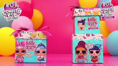 Aléatoire 3Pcs Poupée LOL Surprise Sister Confetti Pop avec