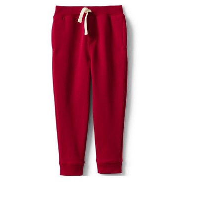 kids red jogging bottoms