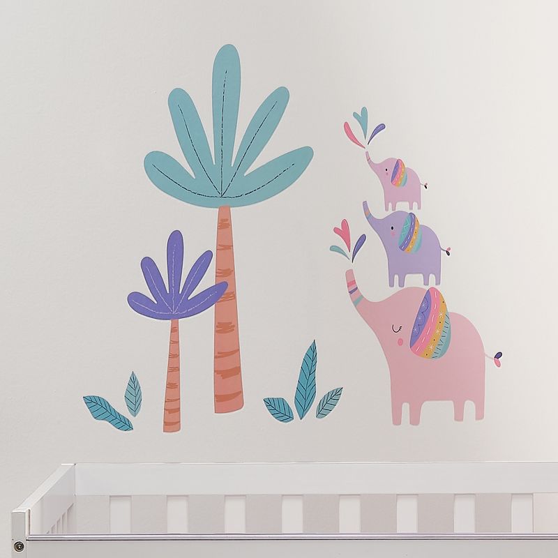 Bedtime Originals Elephant Dreams Colorful Tree Wall Decals / Stickers, 3 of 5