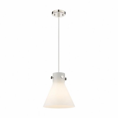 Newton Cone - 1 Light Pendant In Industrial Style-11 Inches Tall and 10 Inches Wide