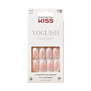KISS Products Voguish Fantasy Fake Nails - Golden Warmth - 31ct - 1 of 4