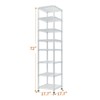 Karl Home 8 Tier Heavy Duty Adjustable Metal Traneka 70.87inch H Wire Shelving Unit With Wheels 1344 LBS NSF - 4 of 4