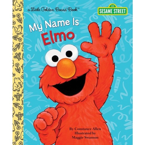 My Name Is Elmo little Golden Book By Constance Allen hardcover Target