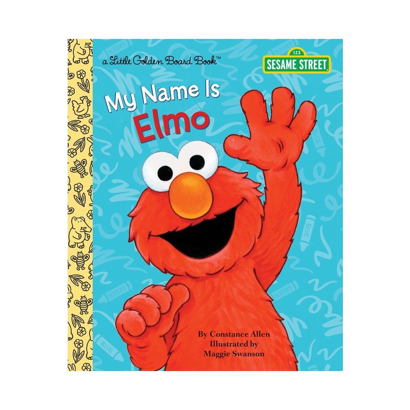 My Name Is Elmo - (Little Golden Book) by  Constance Allen (Hardcover), 1 of 2