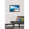 Trends International Santorini Island Framed Wall Poster Prints - 2 of 4