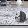 Washable Rugs Area Rugs for Living Room Boho Froal Indoor Non Slip Soft Rugs - 4 of 4