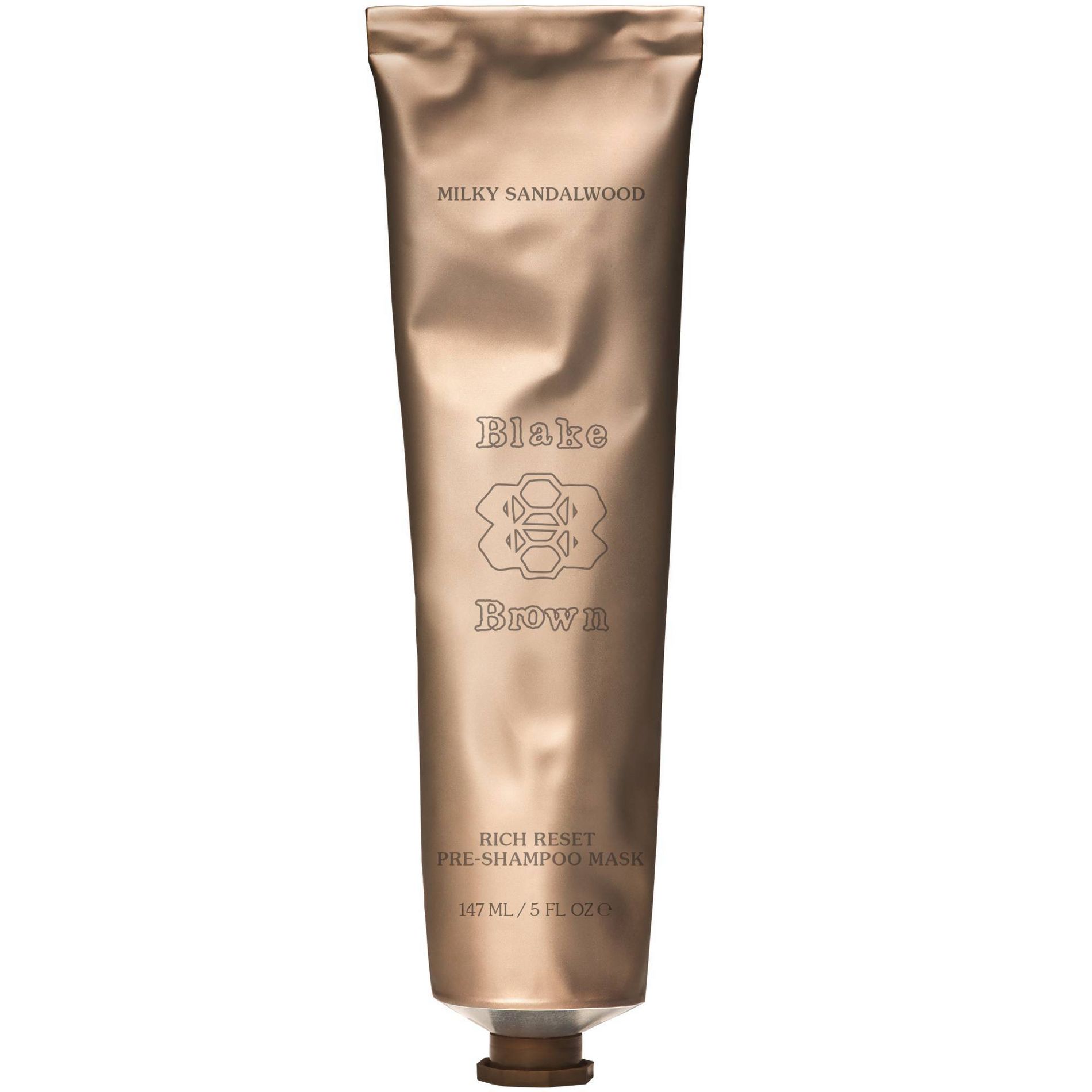 Blake Brown Rich Reset Pre-Shampoo Mask - Milky Sandalwood – Creamy Musk Fragrance - 5 fl oz