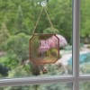Pavilion Gift Company - Home Sweet Home - 5" x 5" Glass Suncatcher - Stained Glass and Suncatchers - 2 of 2