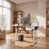 NicBex 47.24/49.8 Inch Electric Standing Desk,Home Office Desk with Whole Piece Adjustable Height,Sit Stand up Desk for Bedroom,Living Study Room - 2 of 4