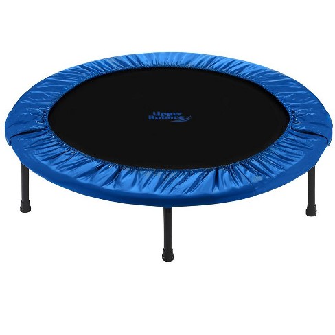 Machrus Upper Bounce Mini Trampoline for Adults - Rebounder Exercise Fitness Kids Trampoline - Small Rebounder Trampoline with Durable Jumping Mat, Portable & Foldable Workout Trampoline - image 1 of 4