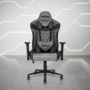 NicBex XL Ergonomics Gaming Chair 360° Swivel Office Chairs with Head&Lumbar Pillow,90°-150° Recliner Chair for Office&Home,350lbs Max,Gray - 1 of 4