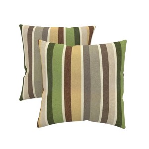 Covers&All Sunbrella® Indoor / Outdoor Throw Pillows Inserts with Covers, Set of 2 - 1 of 4