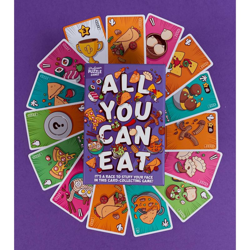Professor Puzzle USA, Inc. All You Can Eat Card Collecting Game, 3 of 4