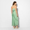 Women's Bias Cut Maxi A-Line Dress - Wild Fable™ Light Green - 3 of 3