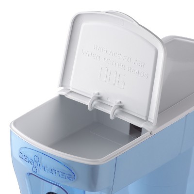 ZeroWater 30 Cup Blue Water Filtration Dispenser with Activated Carbon Filter