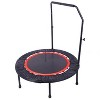 BestParts 40'' Fitness Trampoline with Adjustable Handle – Foldable Indoor & Outdoor Rebounder - 2 of 4