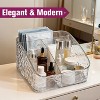 Mber Makeup Organizer Countertop, Vanity Makeup Organizer Tray With 5 Compartments, Cosmetic & Skincare Organizers Acrylic Makeup Storage for Bathroom - 2 of 4