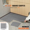 VEVOR Carpet Tiles Peel and Stick, 12” x 12” Squares Self Adhesive Carpet Floor Tile, Soft Padded Carpet Tiles, Easy Install (12 Tiles, Light Gray) - 3 of 4