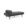 NicBex Mid-century Chaise Lounge for Kids and Adults, Comfy Bean Bag Chair for Adults in Living Room - 4 of 4