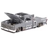 Chevrolet Silverado "KAIDO V2" Pickup Truck #11 Gray with Black Stripes "Kaido House" Special 1/64 Diecast Model Car by Mini GT - 2 of 4