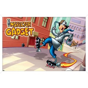 Trends International Inspector Gadget - Street Framed Wall Poster Prints - 1 of 4