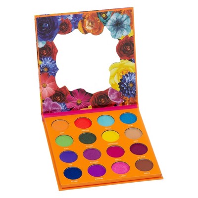 Color Story Pressed Pigment Eyeshadow Palette - Bright Blooms - 0.32oz