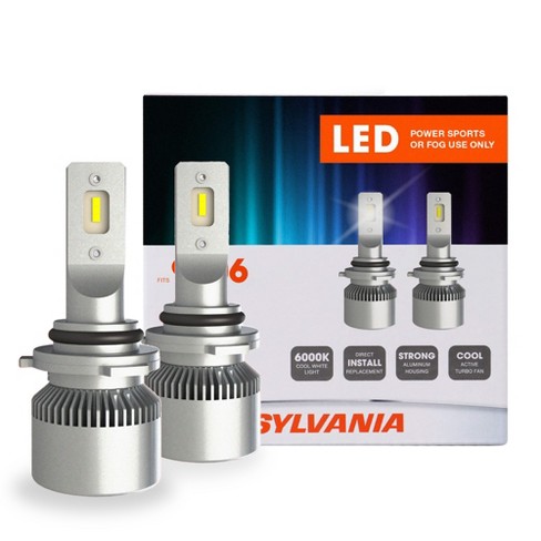 Mijnenveld Slank Vervagen Sylvania 9006 Led Powersport Headlight Bulbs For Off-road Use Or Fog Lights  - 2 Pack : Target