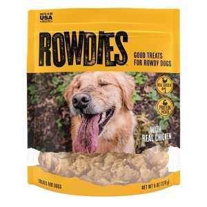 Rowdies Chicken Flavor Dog Treats - 6oz - 1 of 2