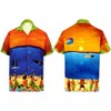 LA LEELA Men's Hawaiian Shirts Short Sleeve Button Down Shirt Mens Vacation Shirts Beach Casual Tropical Shirts for Men - 3 of 3