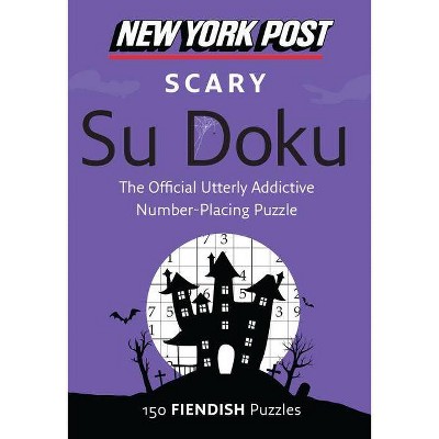 New York Post Scary Su Doku - by  None (Paperback)