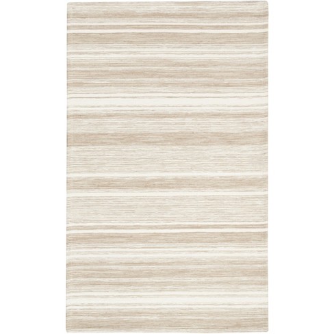 5'3x7'6 Nirvan Industrial Abstract Indoor Area Rug Beige/Gray - Captiv8e  Designs