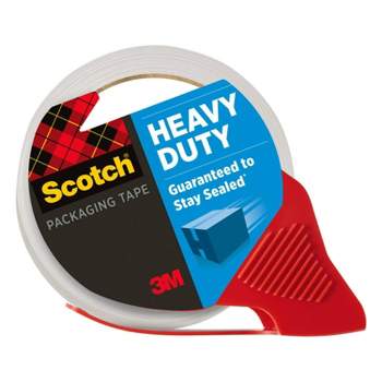 Scotch Shipping Packaging Tape With Dispenser, Heavy Duty, 1.88" x 54.6yds