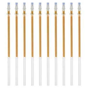 Unique Bargains Sparkle Metallic Ink Bold Point Gel Pens Refills 24 Pcs - 1 of 4