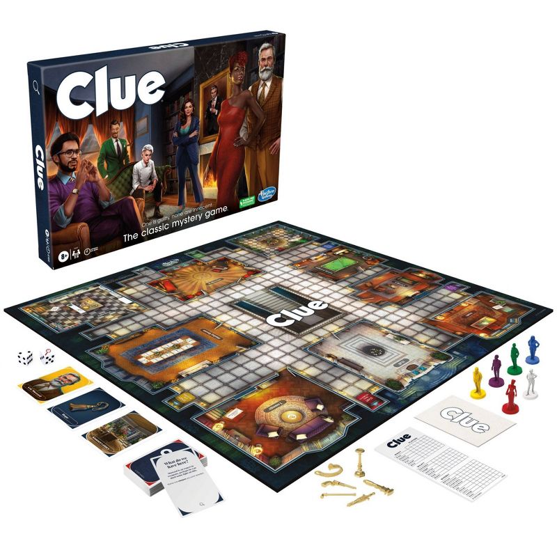 Clue Classic Mystery Board Game, 1 of 11