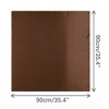 INSPIRE CHIC Women's Solid Color Satin Large Square Scarf Neckerchief Bandanas 35"x35" - 3 of 4
