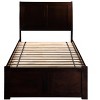 Platform Bed with Storage & Turbo Charger - Headboard, Slats & Rails Included - 3 of 4