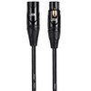 Monoprice Starquad XLR Microphone Cable - 1.5 Feet - Black | XLR-M to XLR-F, 24AWG, Optimized for Analog Audio - Gold Contacts - Stage Right Series - 2 of 4