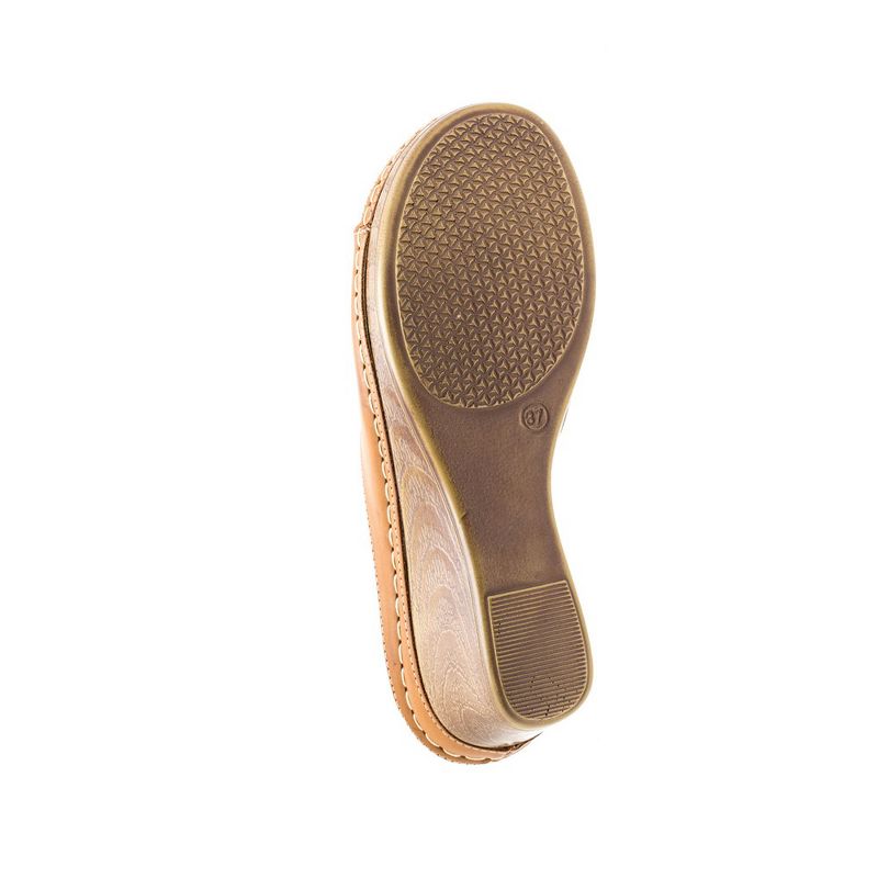 GC Shoes Sydney Flower Comfort Slide Wedge Sandals, 5 of 7