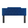 Modway Juliet Tufted Twin Performance Velvet Headboard -  Dense Foam Padding  - twin size HB in iron frame powder coated + plywood+ foam+ Yuhua velvet - 2 of 4