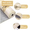 Machine Washable Non-Slip Rubberback Runner Modern Abstract Geometric Print Carpet Traditional Area Rug for Hallway, Bedroom, Living Room - 3 of 4