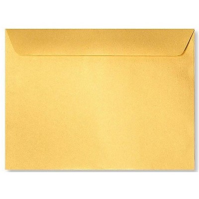 LUX 6 x 9 Booklet Envelopes  Gold Metallic 4820-07-500