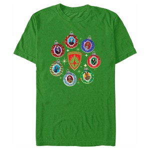 Men's Guardians of the Galaxy Holiday Special Character Ornaments T-Shirt - 1 of 4