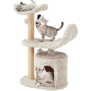 Heybly Cactus Cat Tree, Green Cat Tree, 57in Cat Tower for Indoor Cats - 1 of 4