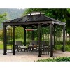 Wall Mounted or Hanging Infrared Electric Outdoor Heater with Remote - Silver - EnerG+: Patio Heater, Radiant Heat, 1500W - 3 of 4