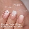 BTArtboxnails XCOATTIPS® Ombré - Extra Short Square - 3 of 4