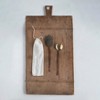 Storied Home Mango Wood Serve Board with Rope on Handle, Natural - 3 of 4