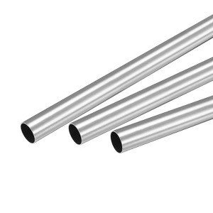 Unique Bargains 304 Stainless Steel Corrosion Resistant Round Industry Tube 3 Pcs - 1 of 4