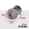 Yakima Car Rack System Component SKS Lock Cylinder Core Kit with Key - 2 of 4